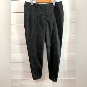 🖤 LAFAYETTE 148 NEW YORK – Black Cropped Barrel Pants – Size 12